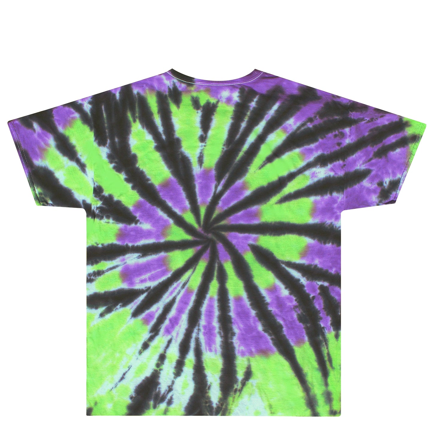 Green, Purple, and Black Halloween Shirt Back