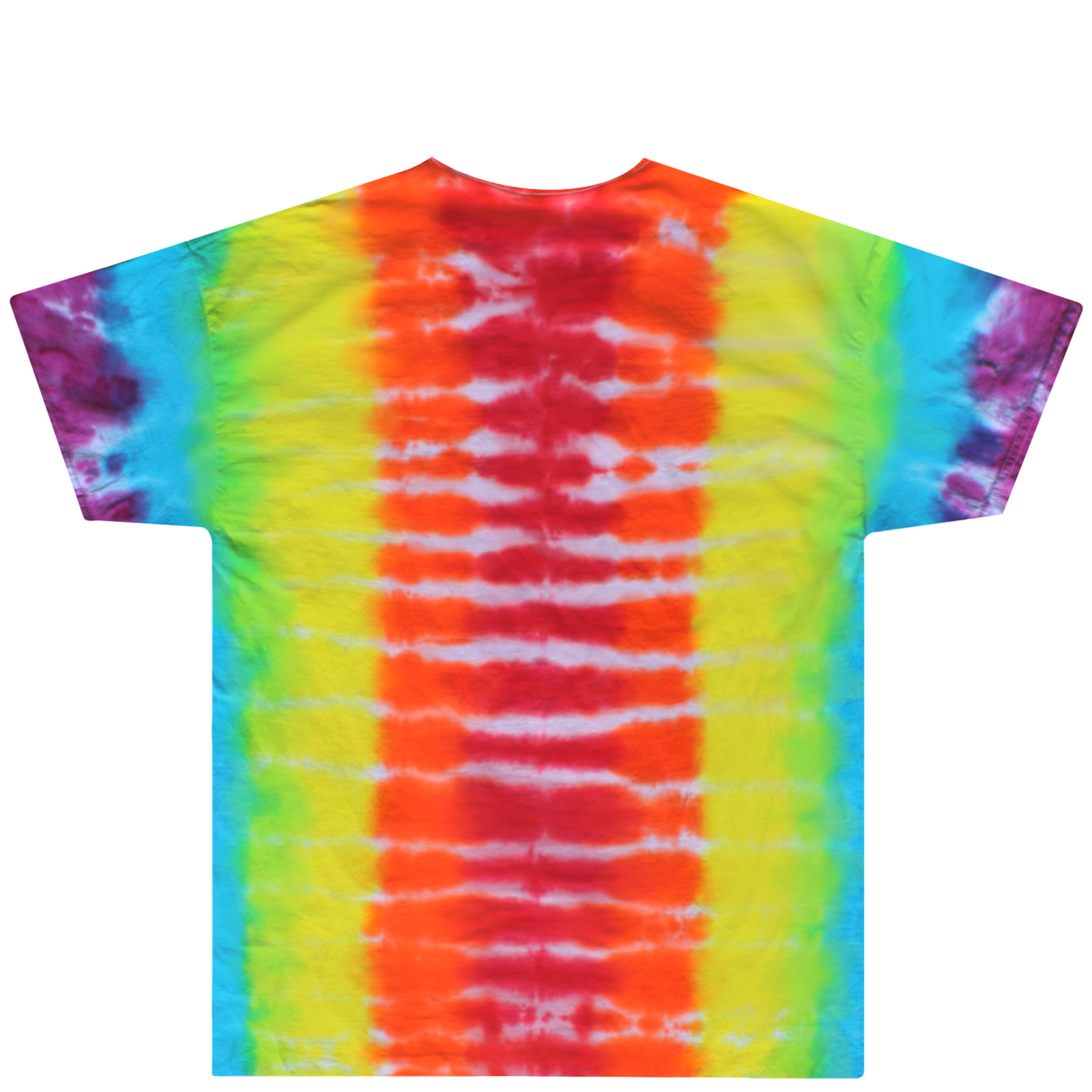 Rainbow DNA Tie Dye Shirt Back