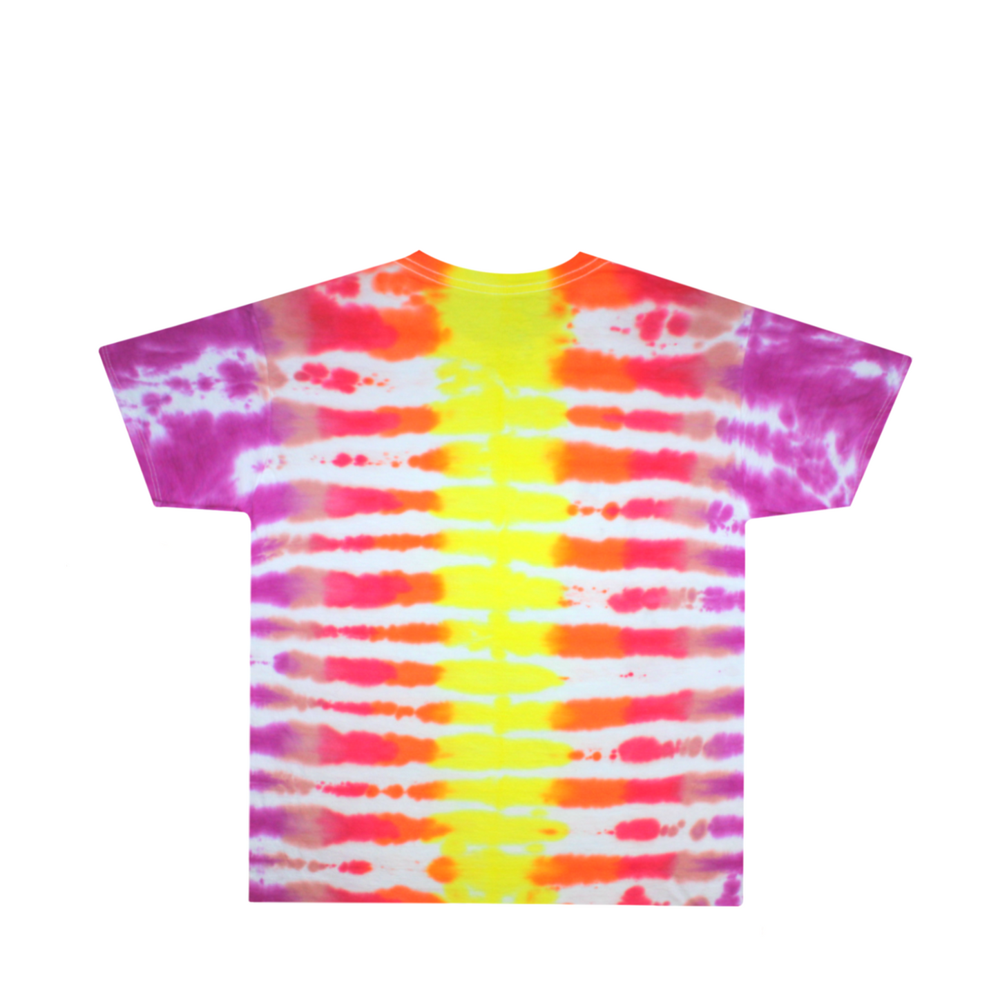 Kids Sunset DNA Tie Dye Shirt Back Size Large
