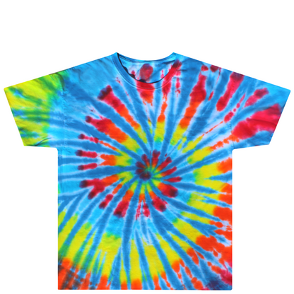 Wild Style Rainbow Tie Dye Shirt Size XXL
