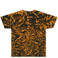 Bronze Green Crinkle Tie Dye Shirt Back