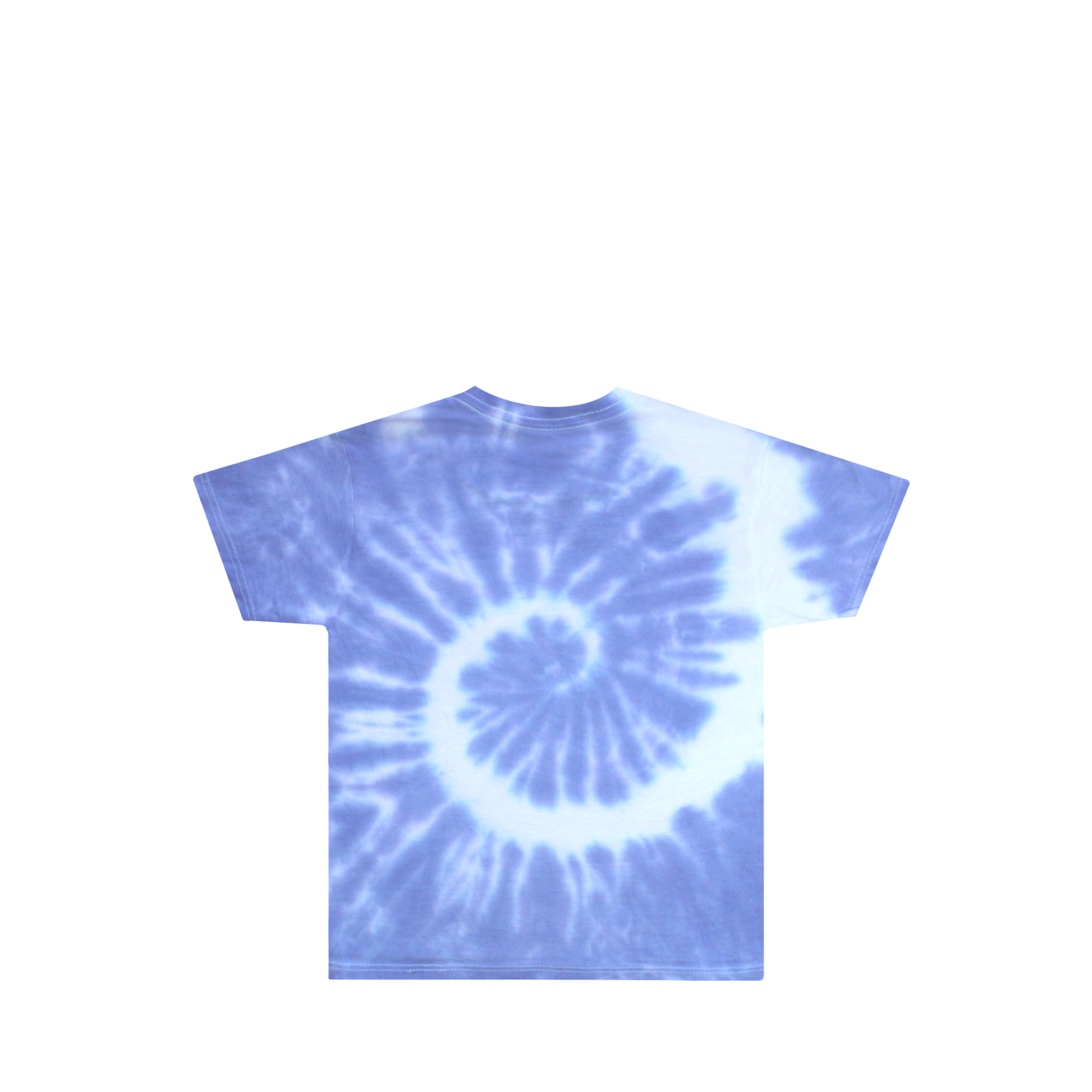 Toddler Light Purple Tie Dye Shirt Back