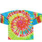 Tropical Swirl Long Sleeve Tie Dye Shirt Back Size XXL